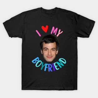 I Love My Boyfriend Nathan Fielder T-Shirt